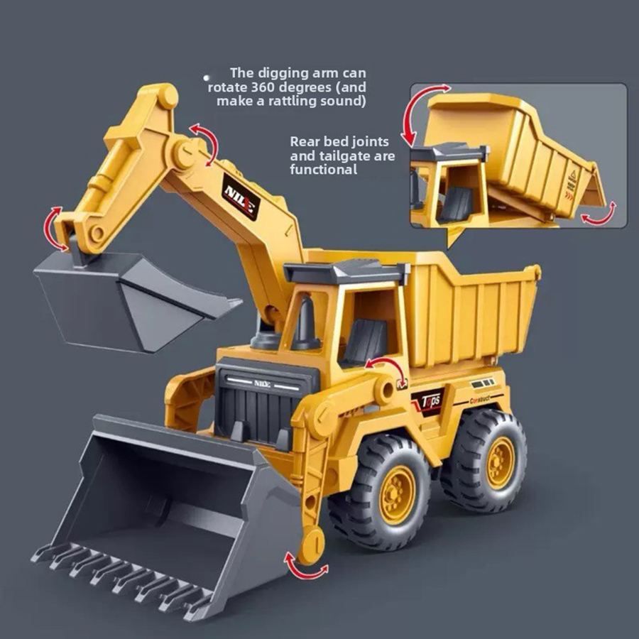 1pcs Excavator Truck Model Toy - Kids Toys 3 Year Old recension och pris