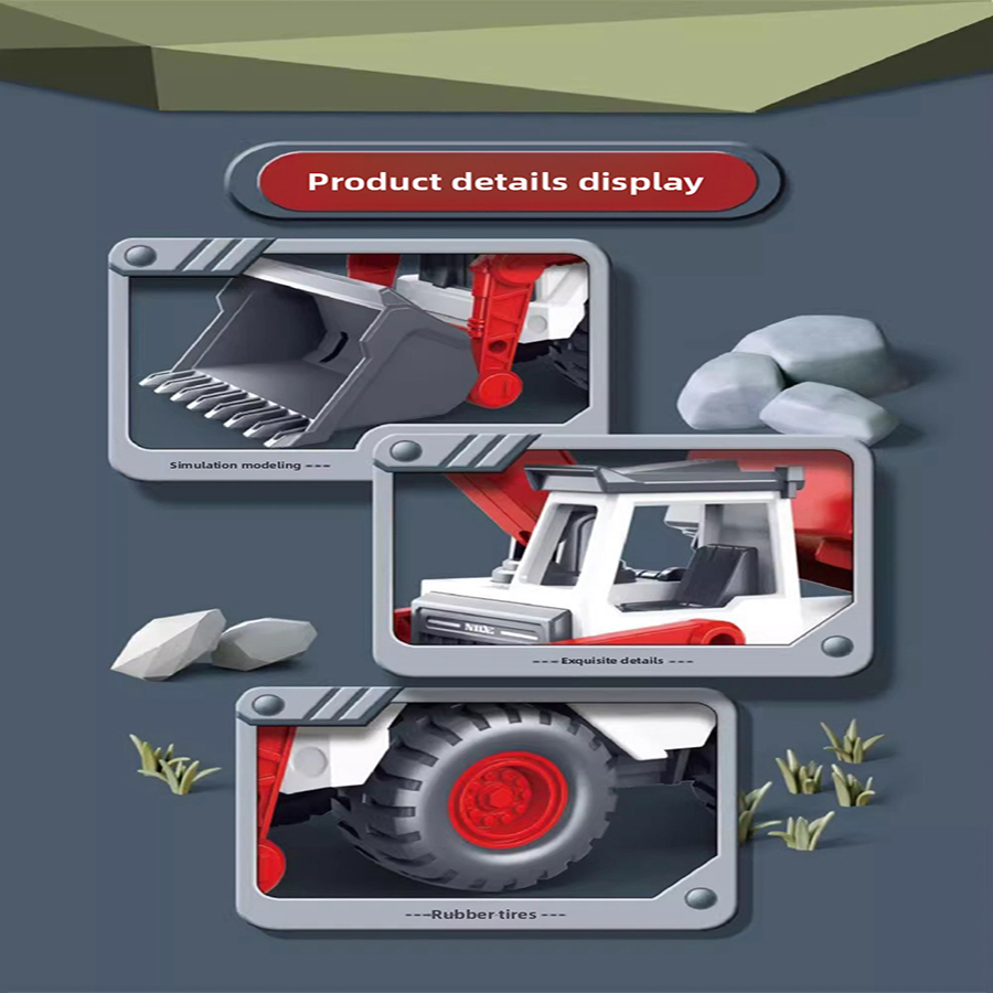 1pcs Excavator Truck Model Toy - Kids Toys 3 Year Old recension och pris