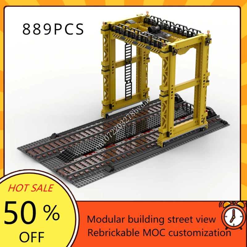 889PCS Railway Overloading Cra - Kids Toys Xmas recension och pris