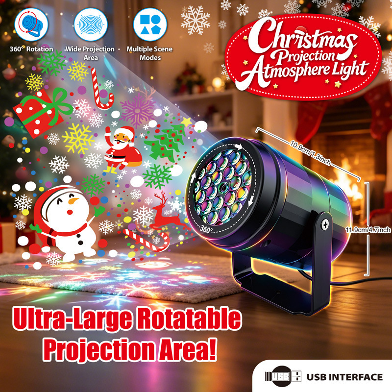 Halloween Christmas LED Projec - Kids Yard Toys recension och pris