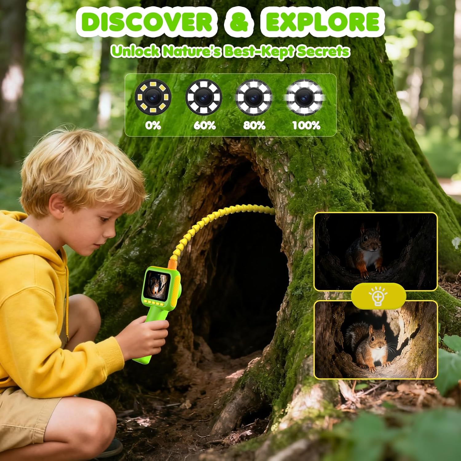 Endoscope for Kids, Borescope  - Kids Toys 3 Year Old recension och pris