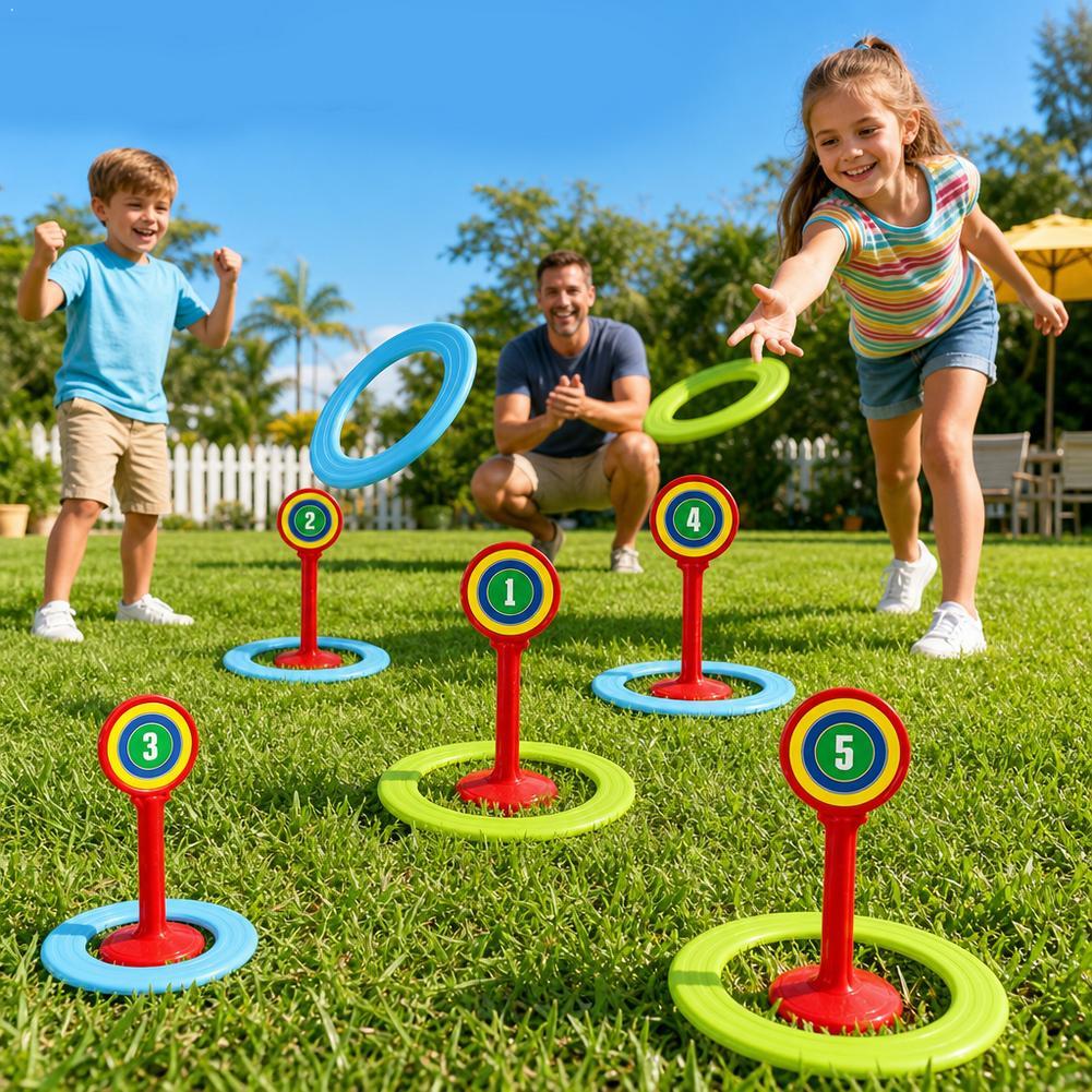 Kids Plastic Game Set Outdoor  - Kids Yard Toys recension och pris