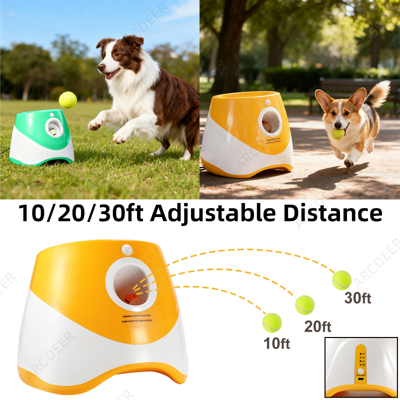 Rechargeable Automatic Ball La - Catapult Launcher Toy recension och pris